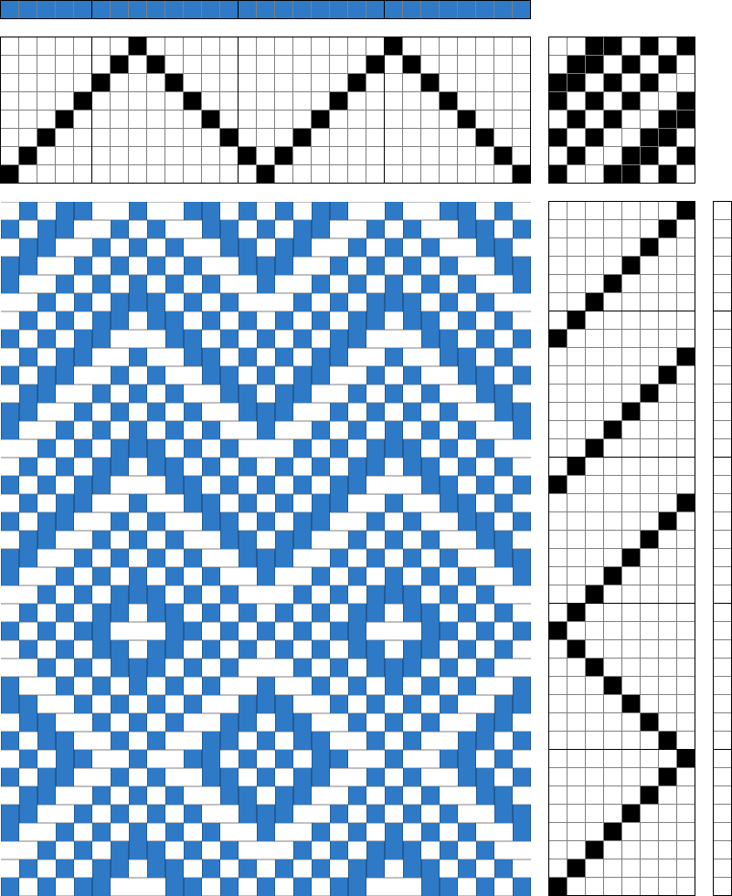 Not 2 Square Weavers Favorite Weaving Drafts