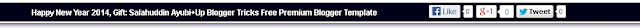 Releasing Blogger Notification Bar, Add Blogger Sticky Header Bar In Your Blogger Blogs Free With Shadow Effect