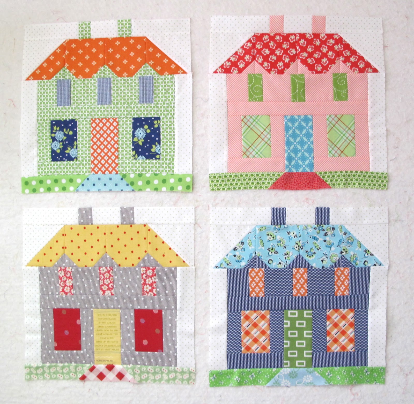 Bee In My Bonnet: My Home Sweet Home Quilt Block Pattern - In Quiltmakers Magazine 100 Blocks!!!