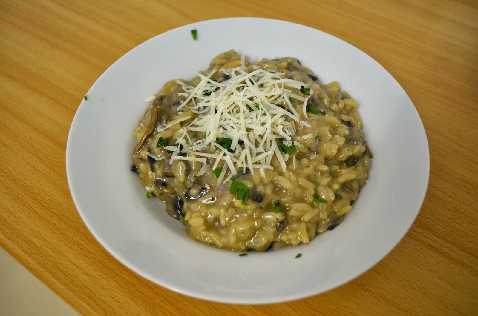 Gourmet Mushroom Risotto ~ Stuff and Spice