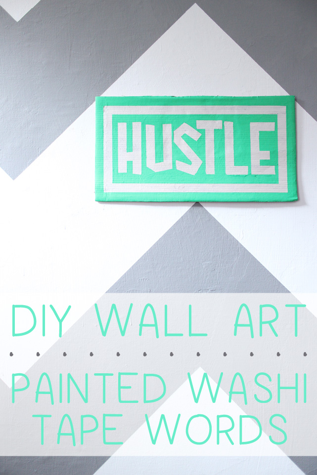 Wake Up Plain Walls With Colorful Washi Tape
