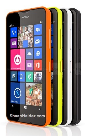 Nokia Lumia 630 : Full Features and Specs