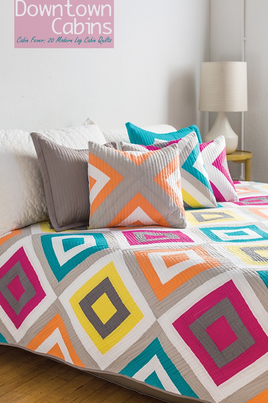 Piece N Quilt Downtown Cabins Cabin Fever 20 Modern Log Cabin
