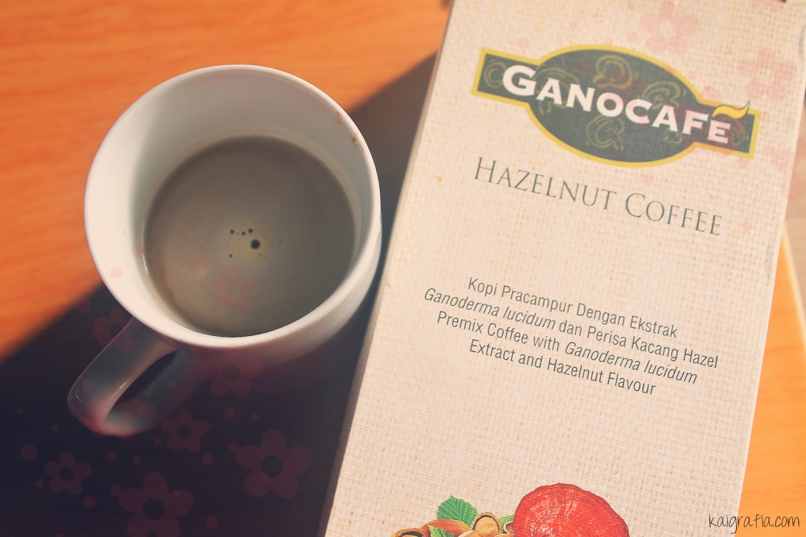 Ganocafe Hazelnut Coffee
