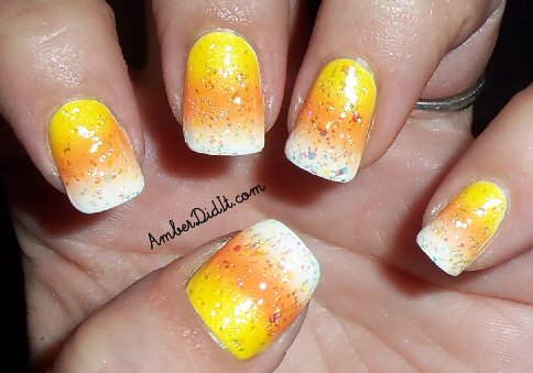 Candy Corn Nails
