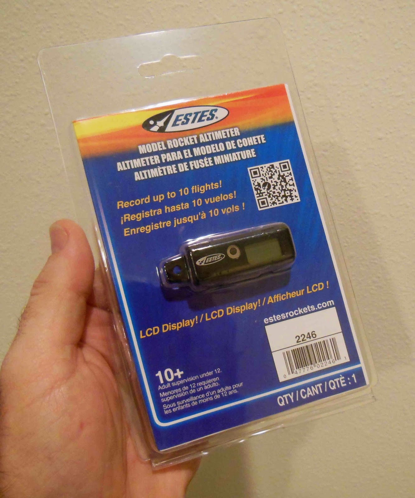 Model Rocket Building Estes Altimeter