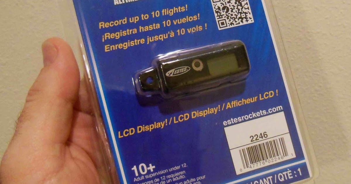 Model Rocket Building Estes Altimeter