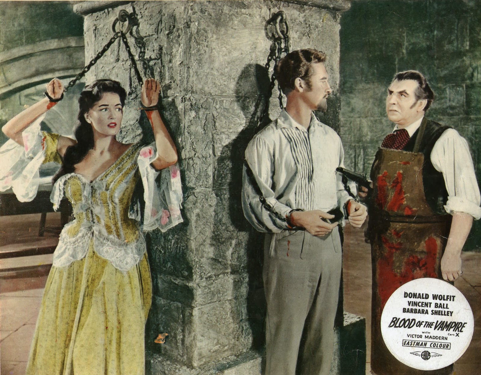 lobby card blood of the vampire