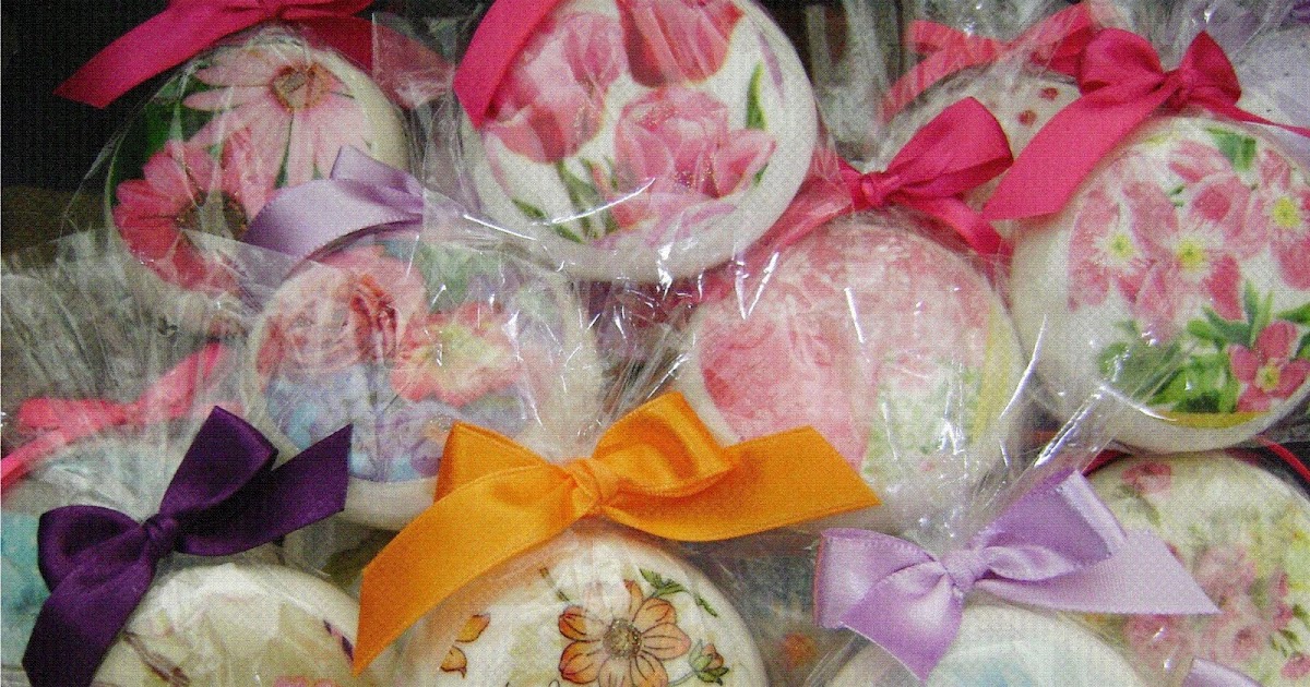 Michele Artes em Decoupage decorado para lembrançinha