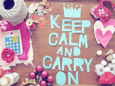 Keep calm and carry on.