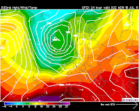 >Major US heatwave expands to over 40 states, Calgary Tornado, UK wind and rain