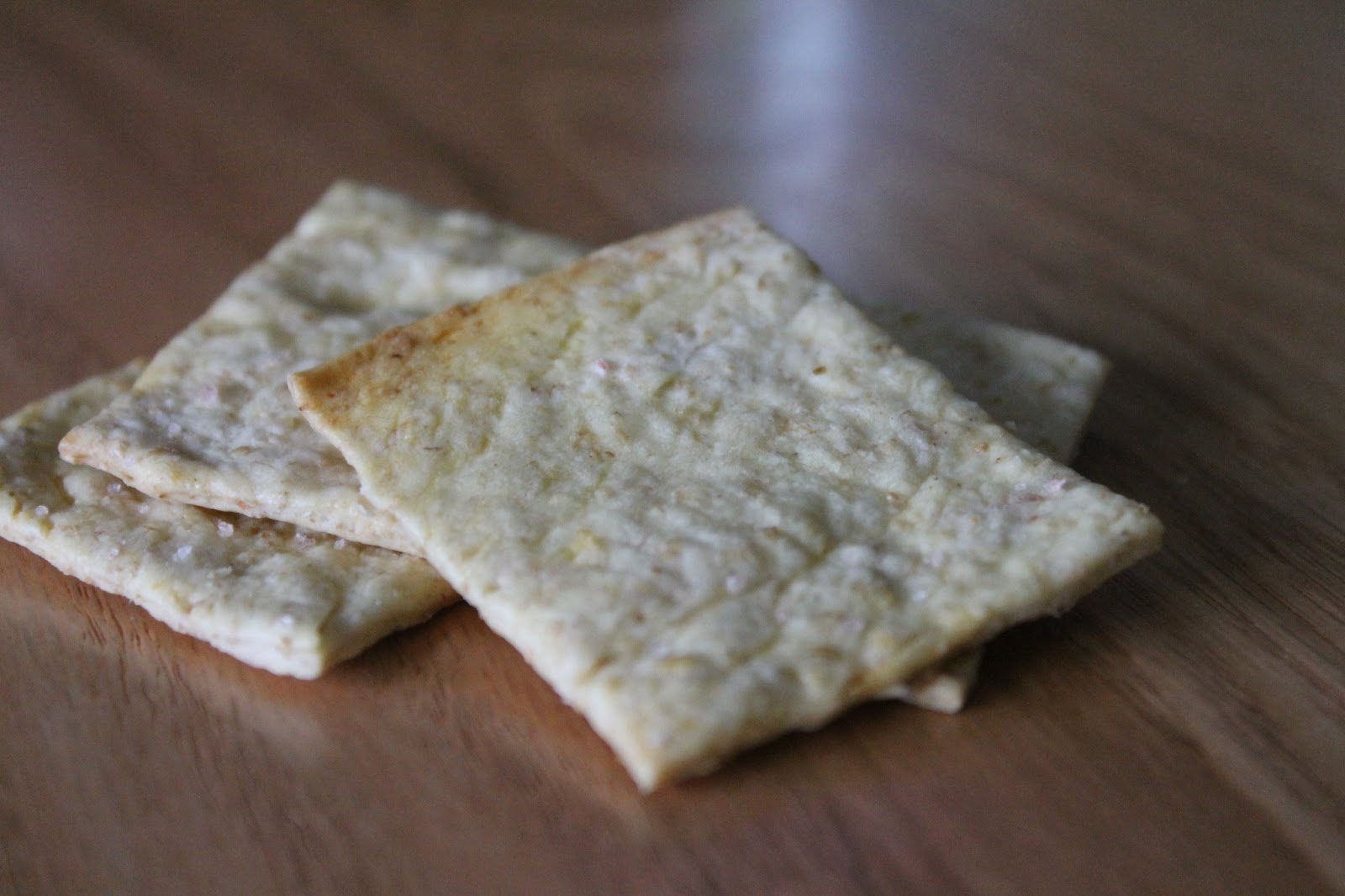 a little of this... Homemade Saltines