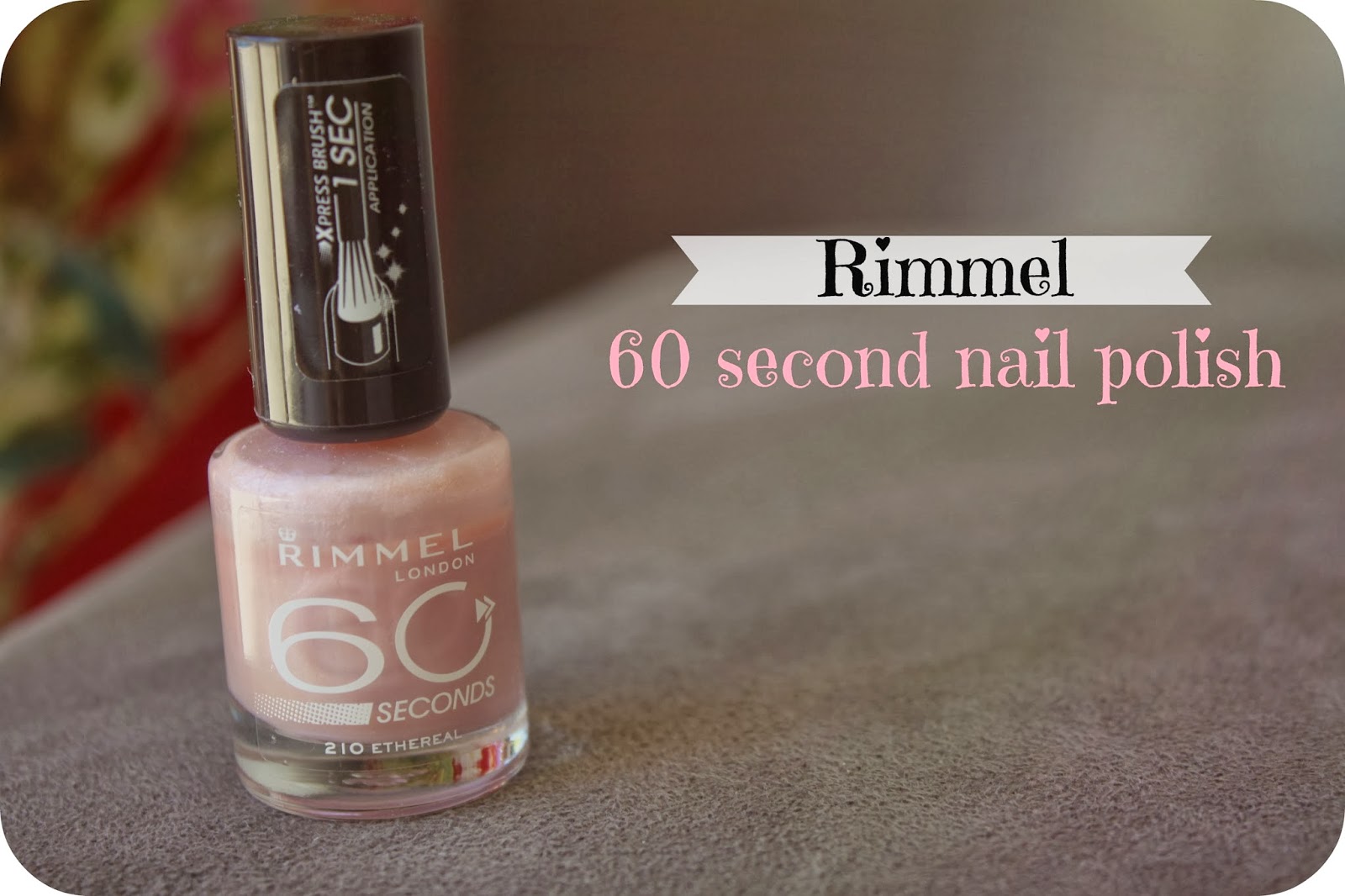 Australian Beauty Review Nail polish of the Week Rimmel Ethernal