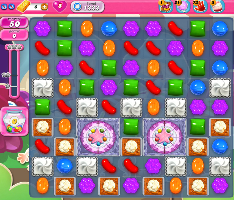 Candy Crush Saga 1222 Candy Crush Saga 1222