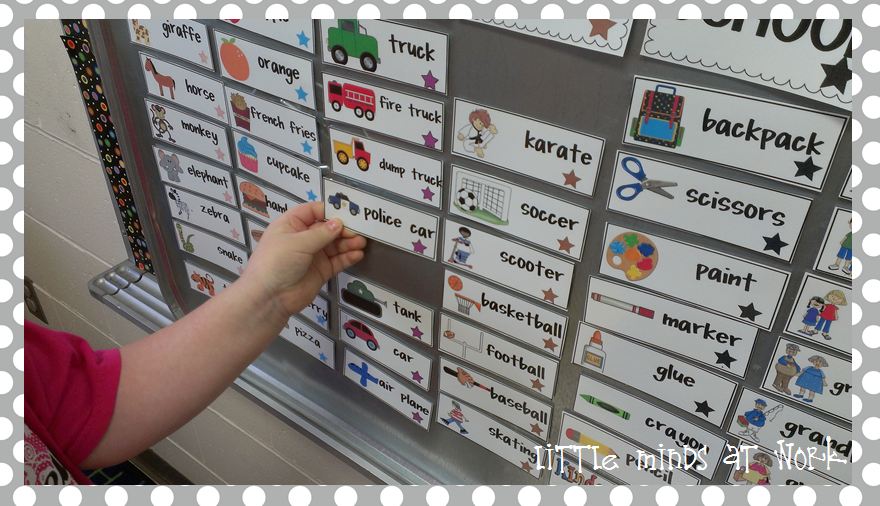 We've all heard it...."how do I spell....?" Little Minds at Work