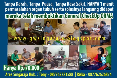 General Check Up QRMA