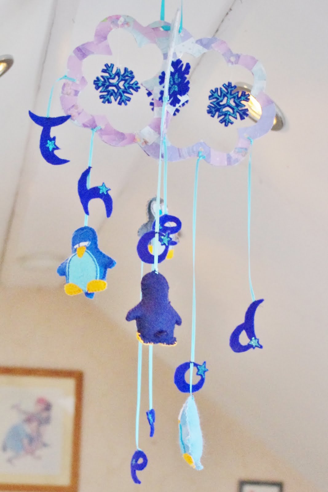 handmade baby mobile