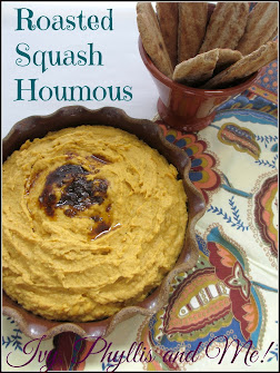 ROASTED BUTTERNUT SQUASH HOUMOUS