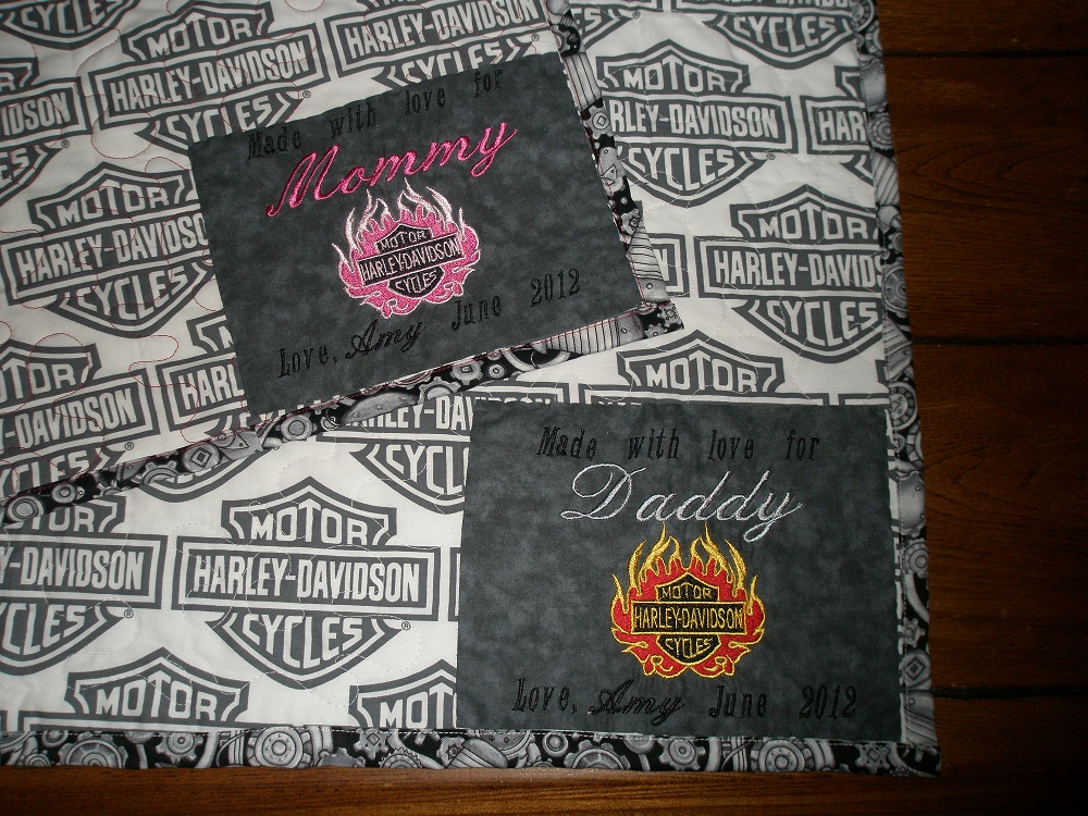 Susan Sews Harley Davidson Quilts