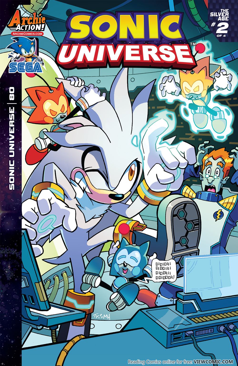 sonic universe reading comics