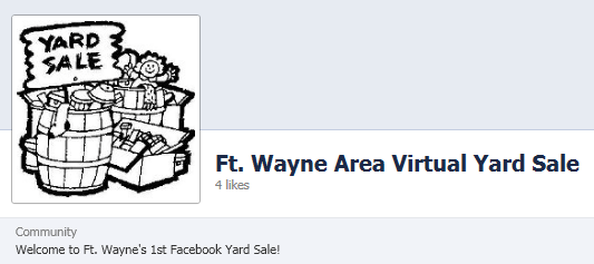 Frugal Fort Wayne: Facebook: Ft. Wayne Area Virtual Garage ...