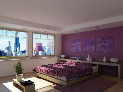 DORMITORIOS MORADOS IDEAS PARA DECORAR | DORMITORIOS CON ESTILO