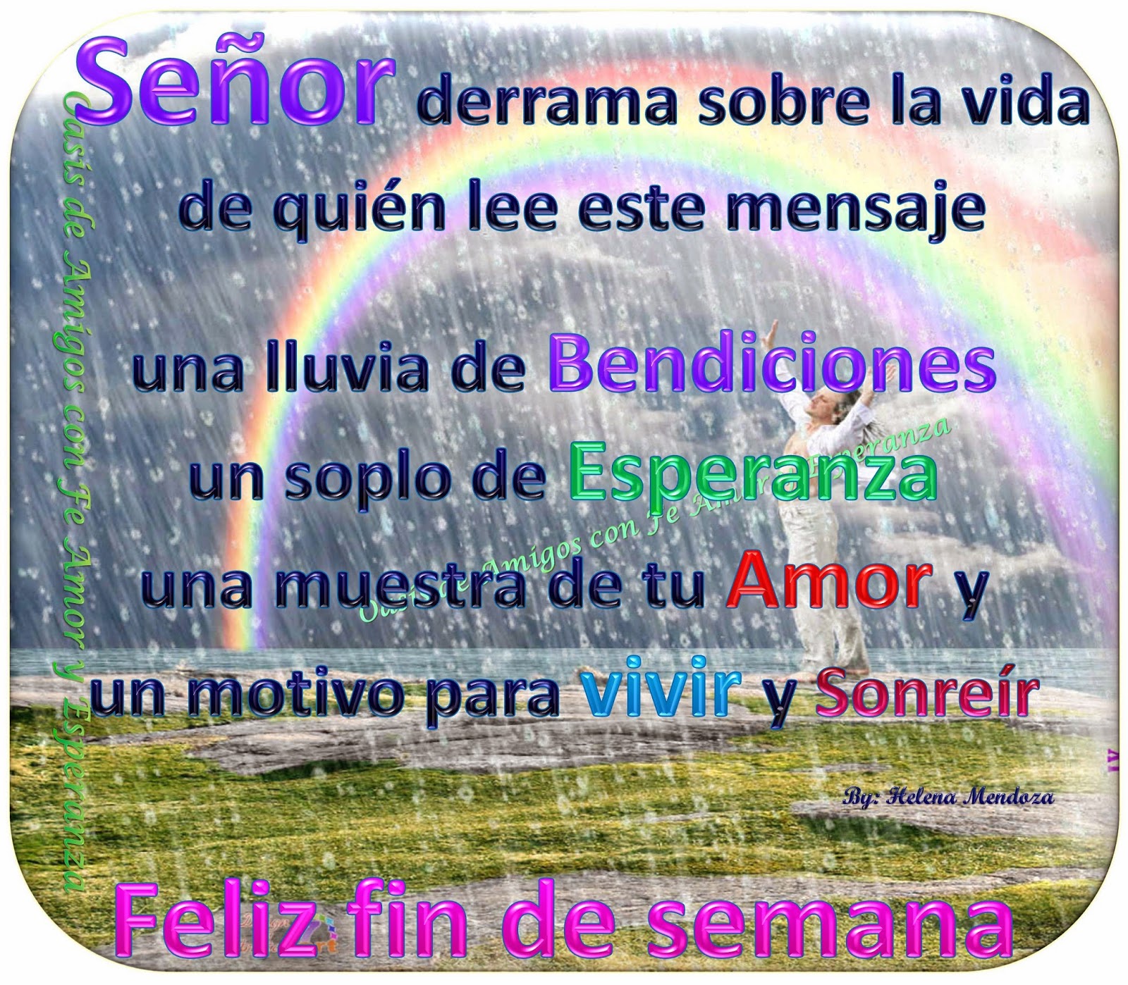 Resultado de imagen para buen fin de semana Dios te bendiga