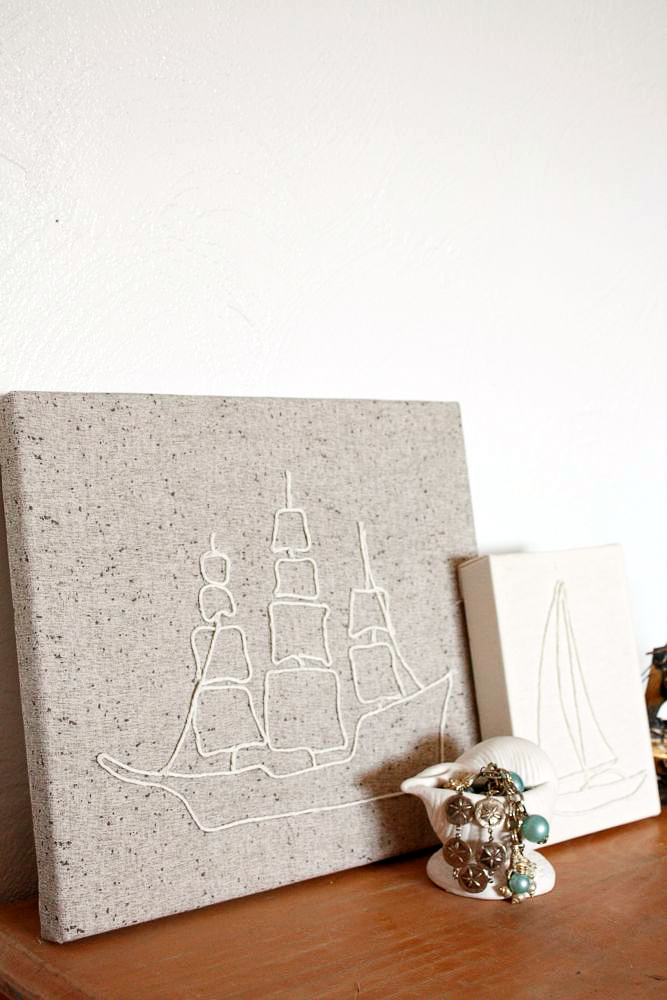 String Art Canvas Tutorial!