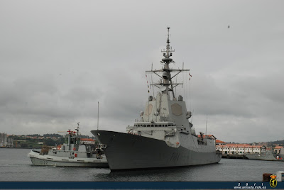 La fragata ‘Méndez Núñez’ y el submarino "Mistral" finalizan su participación en la operación de embargo de armas a Libia.