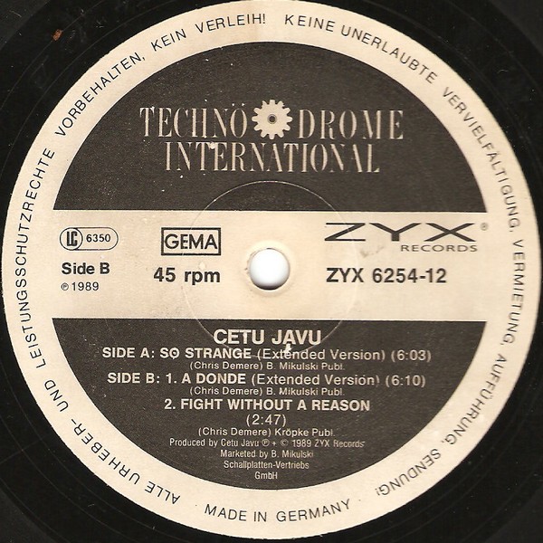 Retro Dance Club Classics Cetu Javu A donde ( extended Version )