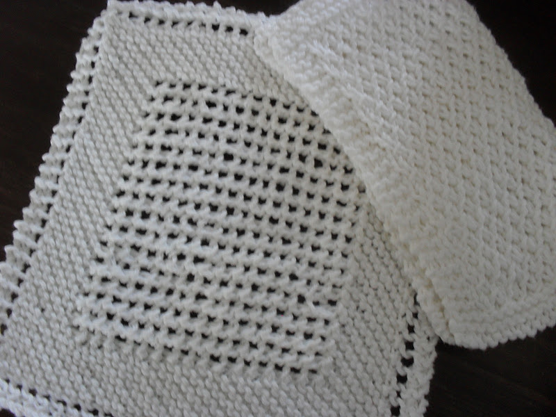 Home Frosting: Knitted Dishcloths and a Giveaway