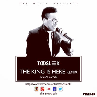 the king is here toosleek cover