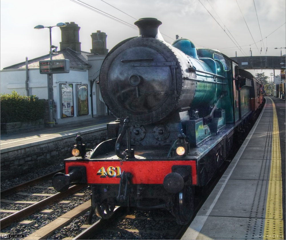 BLAGAROON 2 Irish Steam Train back on rails