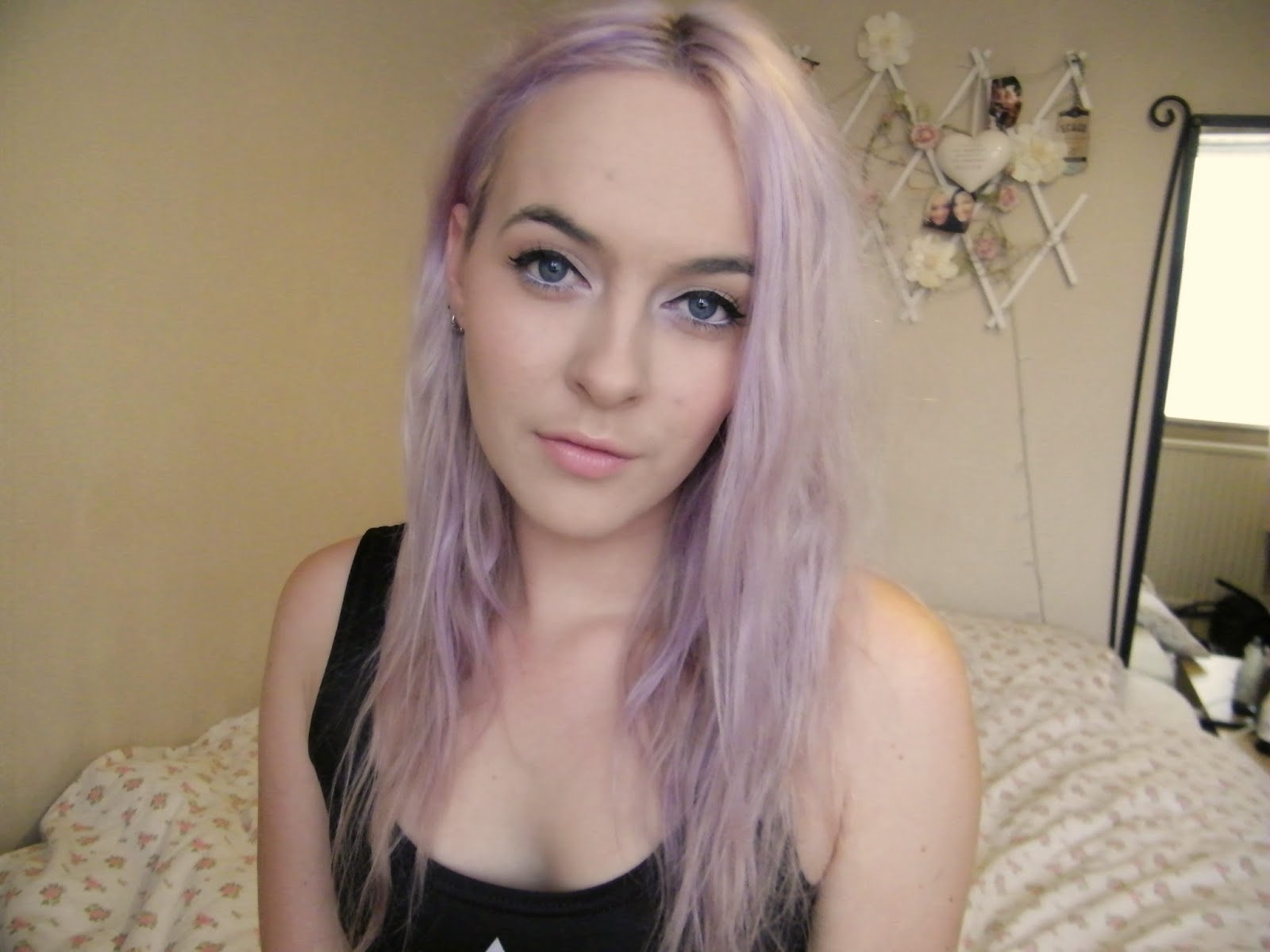 ☮ video Bleach London Violet Skies Review Jasmine McRae UK Beauty