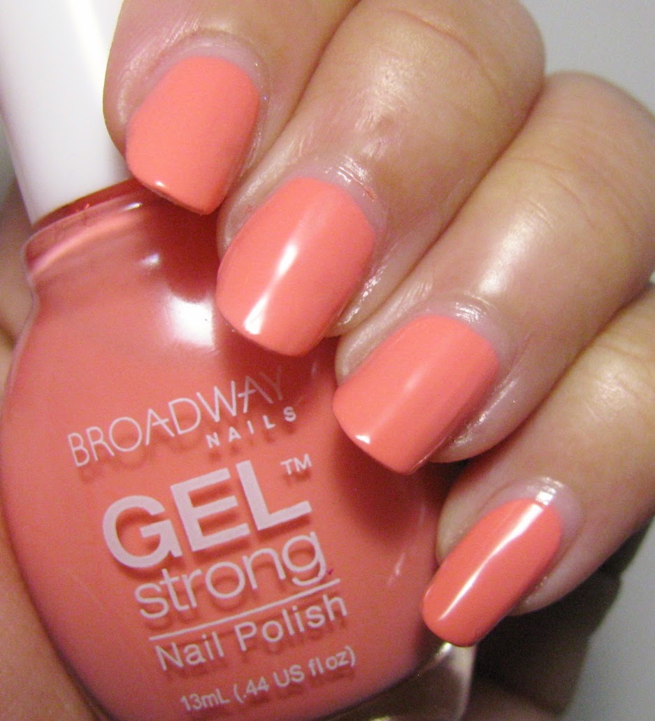 The Super Secret Nail Blog Broadway Nails Gel Strong Review Where's