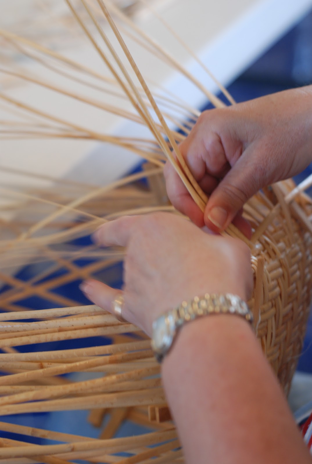 Prairie Places Basket Weaving Class at the Creek Council House