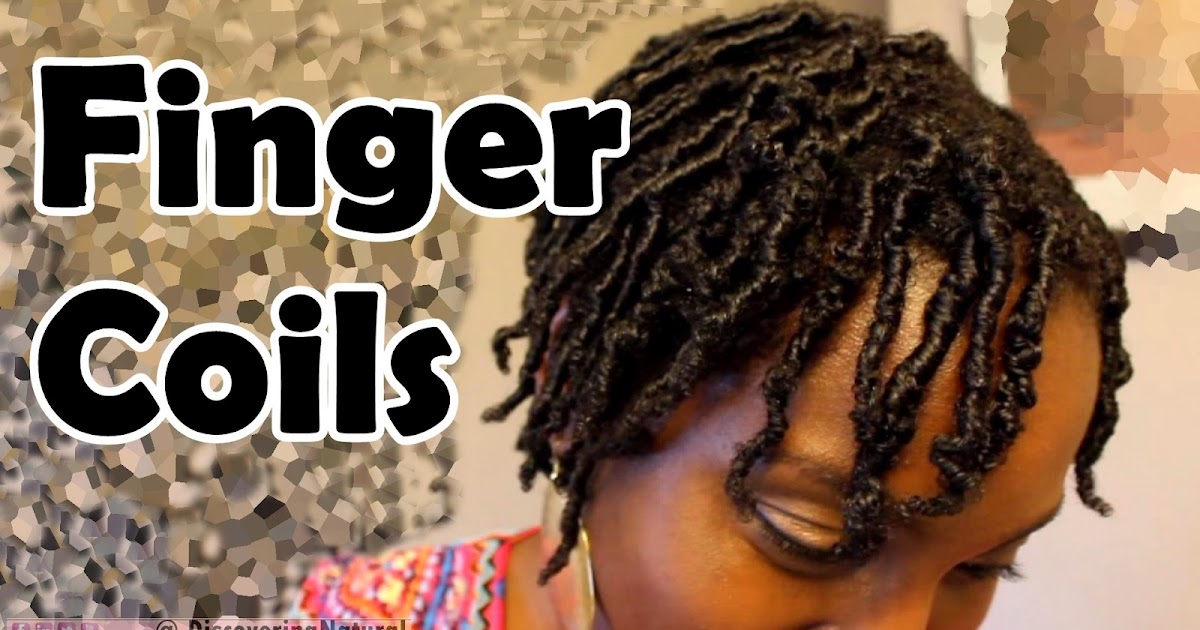 How to Finger Coil Natural Hair