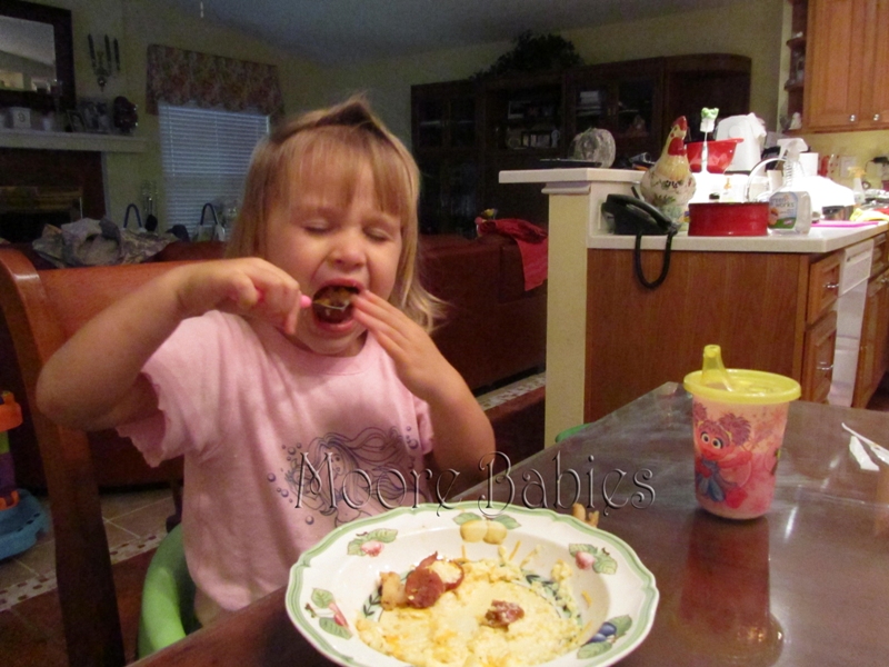 Moore babies Recipe. Wedding Shrimp & Grits