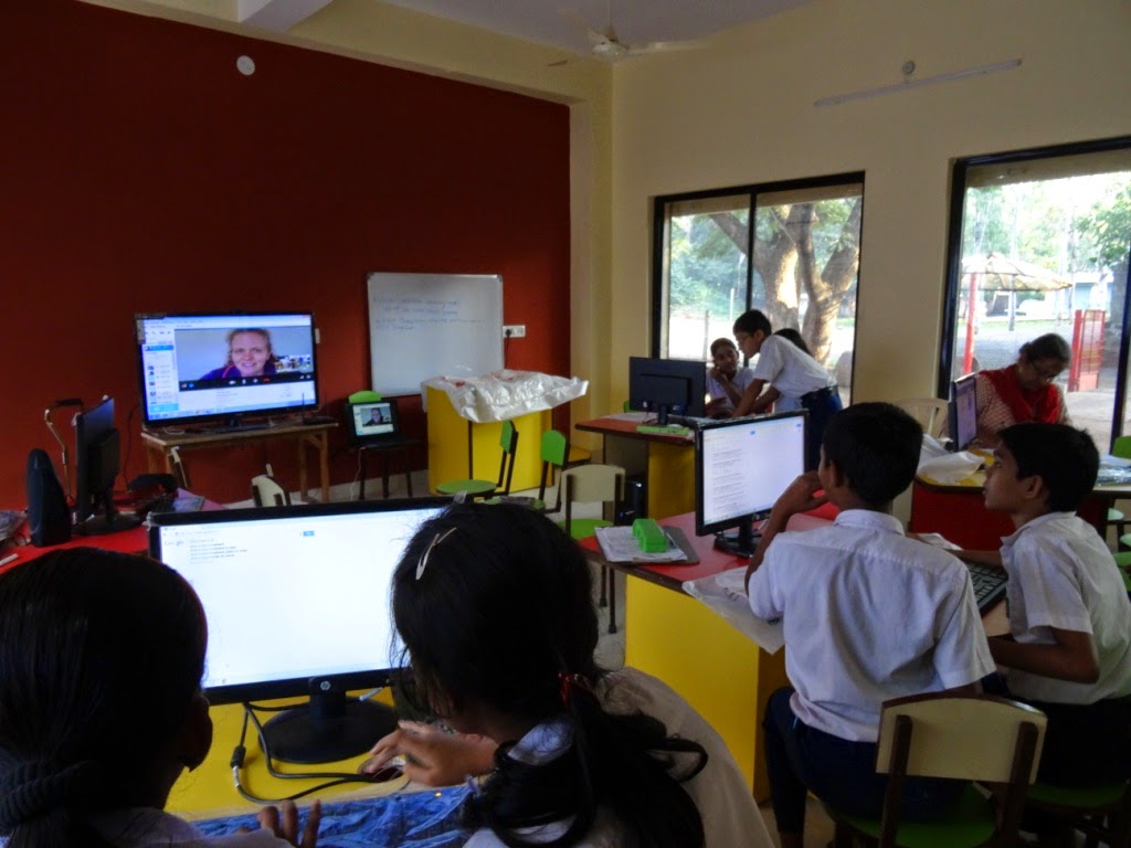 School in the Cloud allows children to explore the world at their