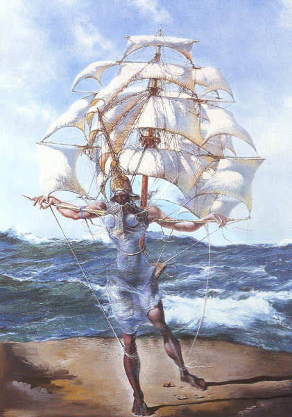 Salvador Dali-the ship