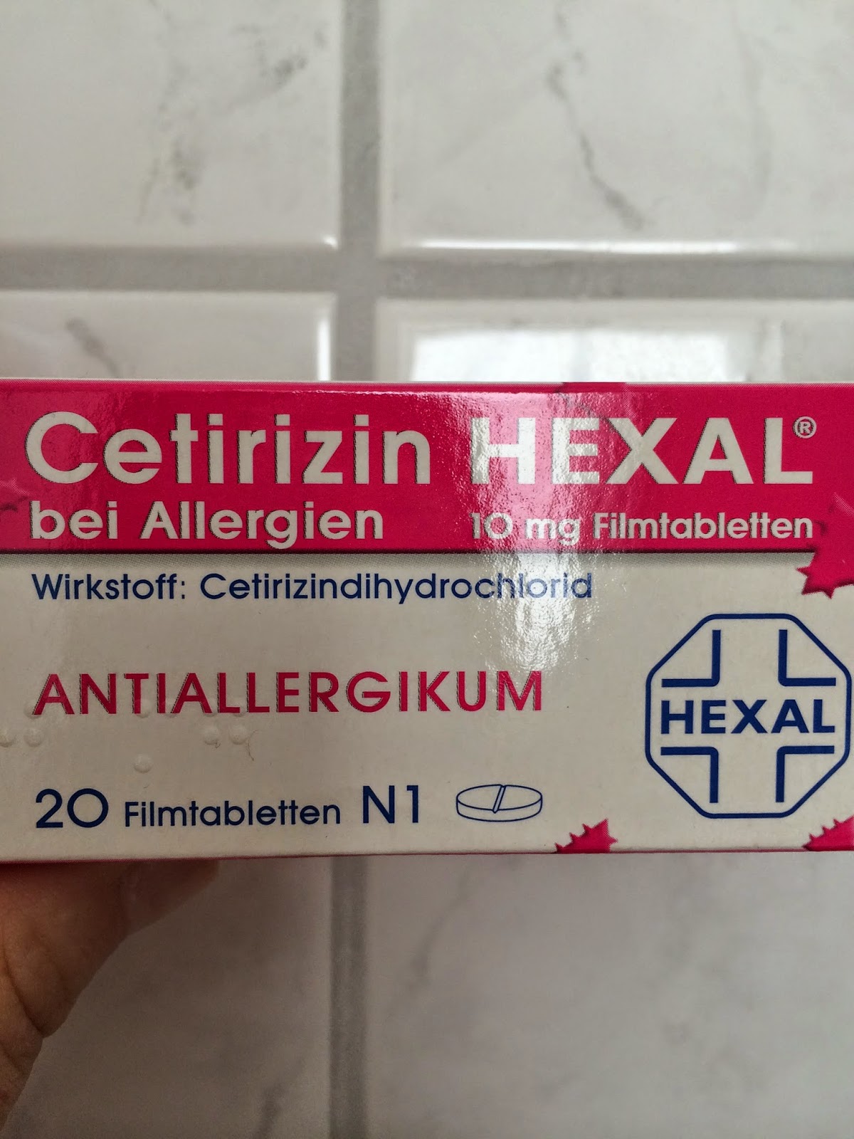 Nine and nine German Apothek cold and flu
