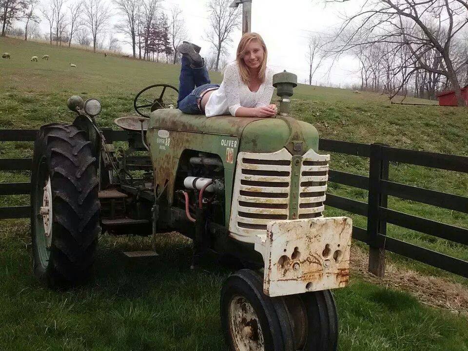You only get one tractor pic this time but it's an Oliver so ya know i...