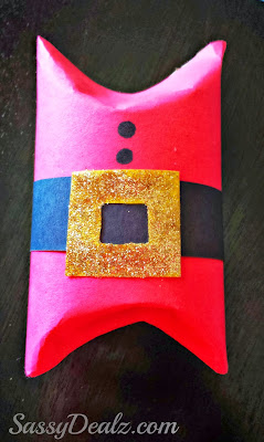 santa toilet paper roll craft