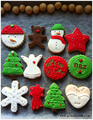 Yılbaşı kurabiyeleri ZEYNO BUTİK TATLAR: Yılbaşı Çekilişi kazananı Sevgili Naz' a…