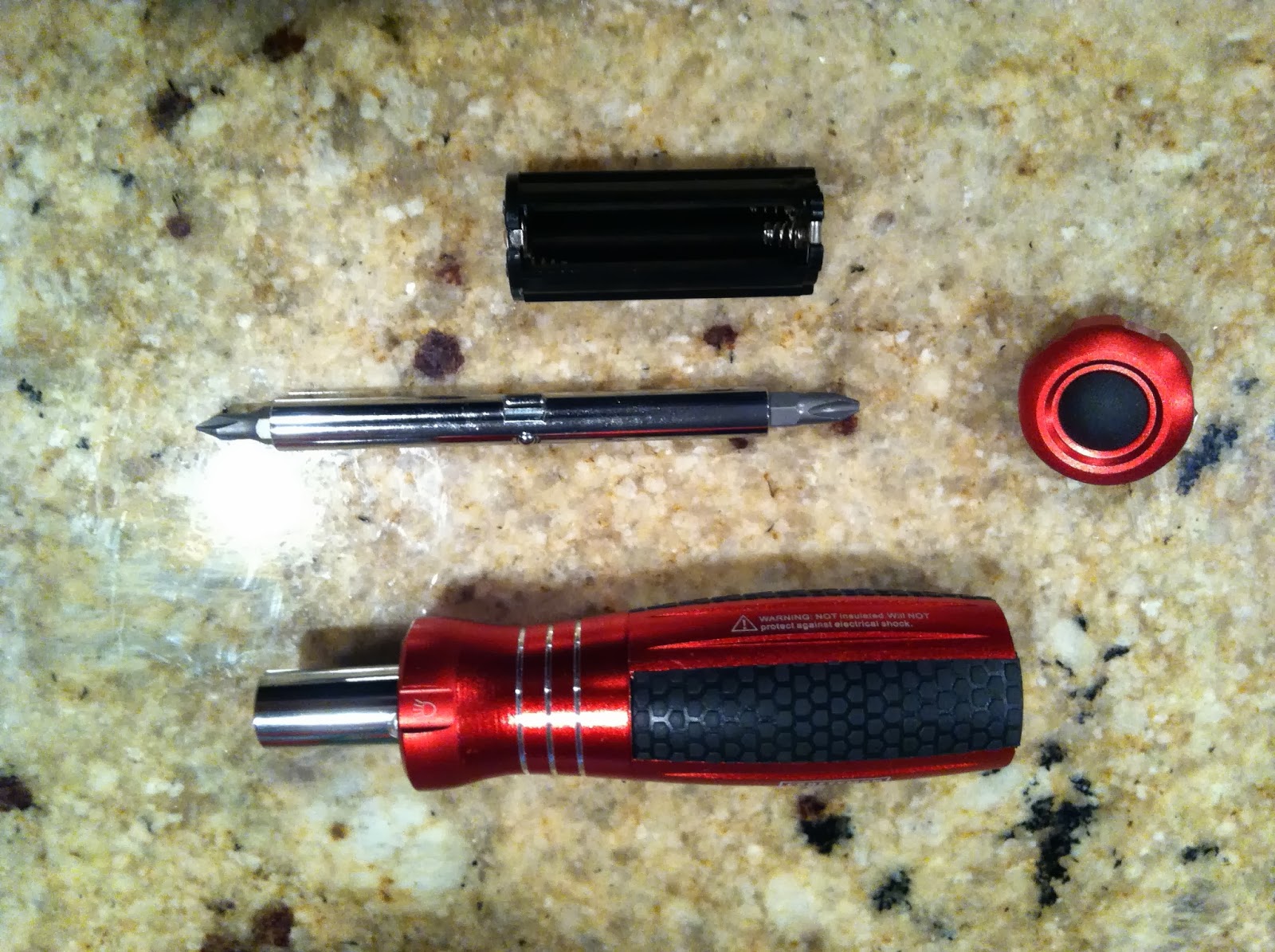 The Tool Review Guy: Craftsman 6-in-1 Lighted LED Screwdriver Item