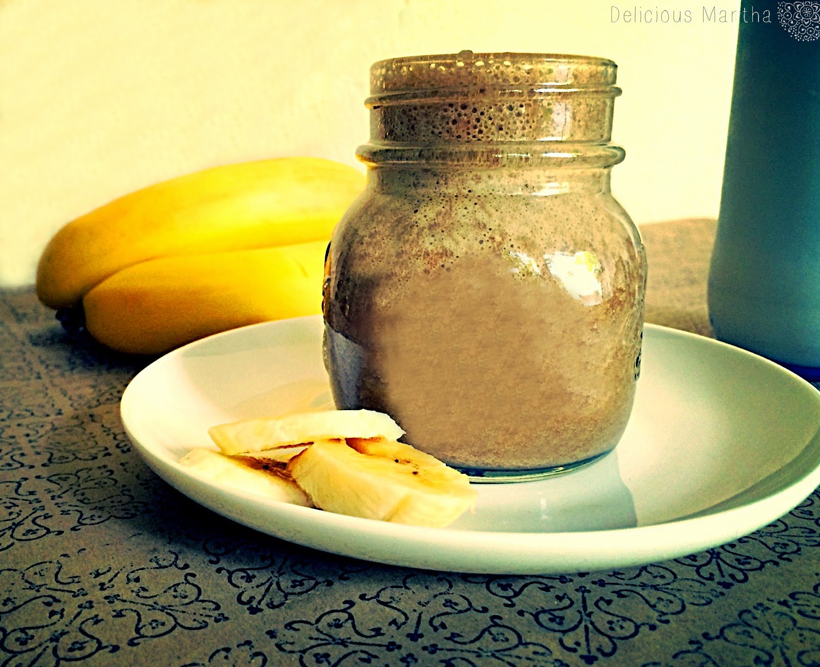 Smoothie de plátano con Liquorice LAKRIDS