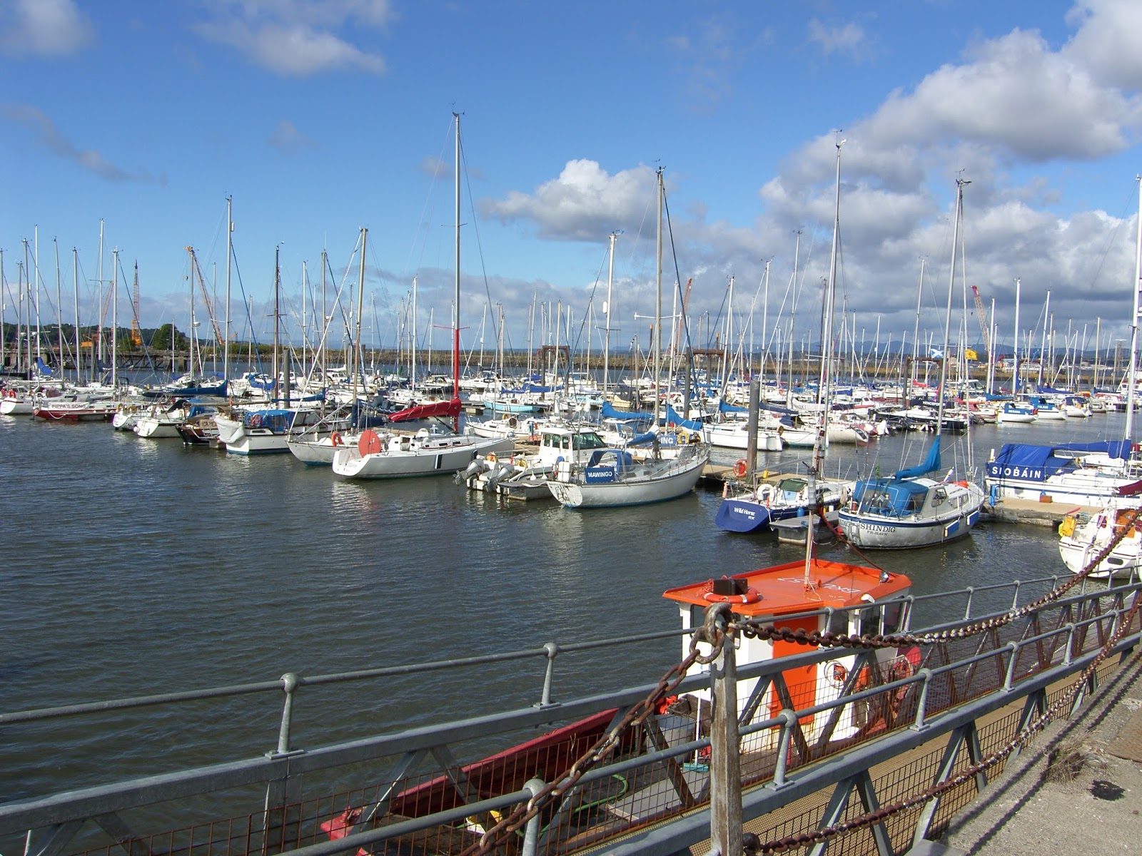 Holiday Cottage Fife Scotland Cottage Fife visit to Port Edgar Marina Fife