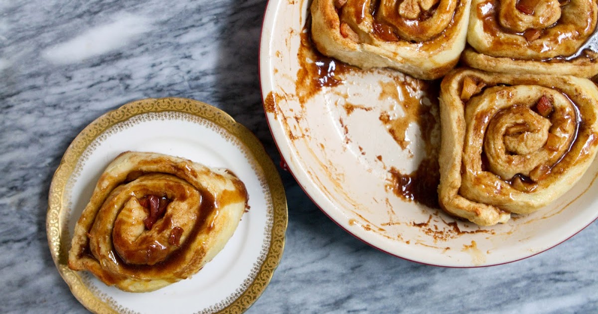 Little Market Kitchen Apple Cinnamon Pretzel Rolls