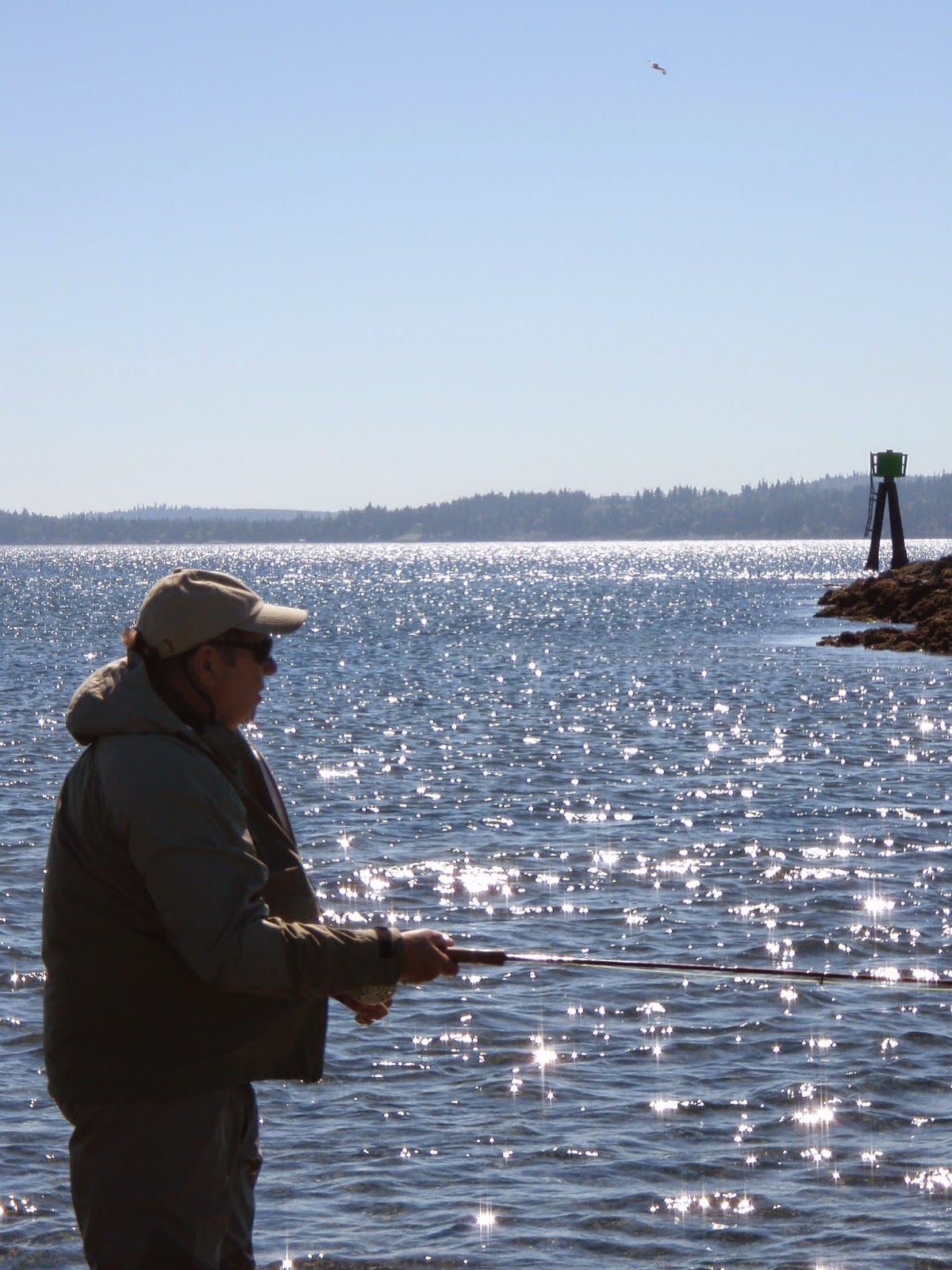 washington fly fishing The Waxing Gibbous Moon
