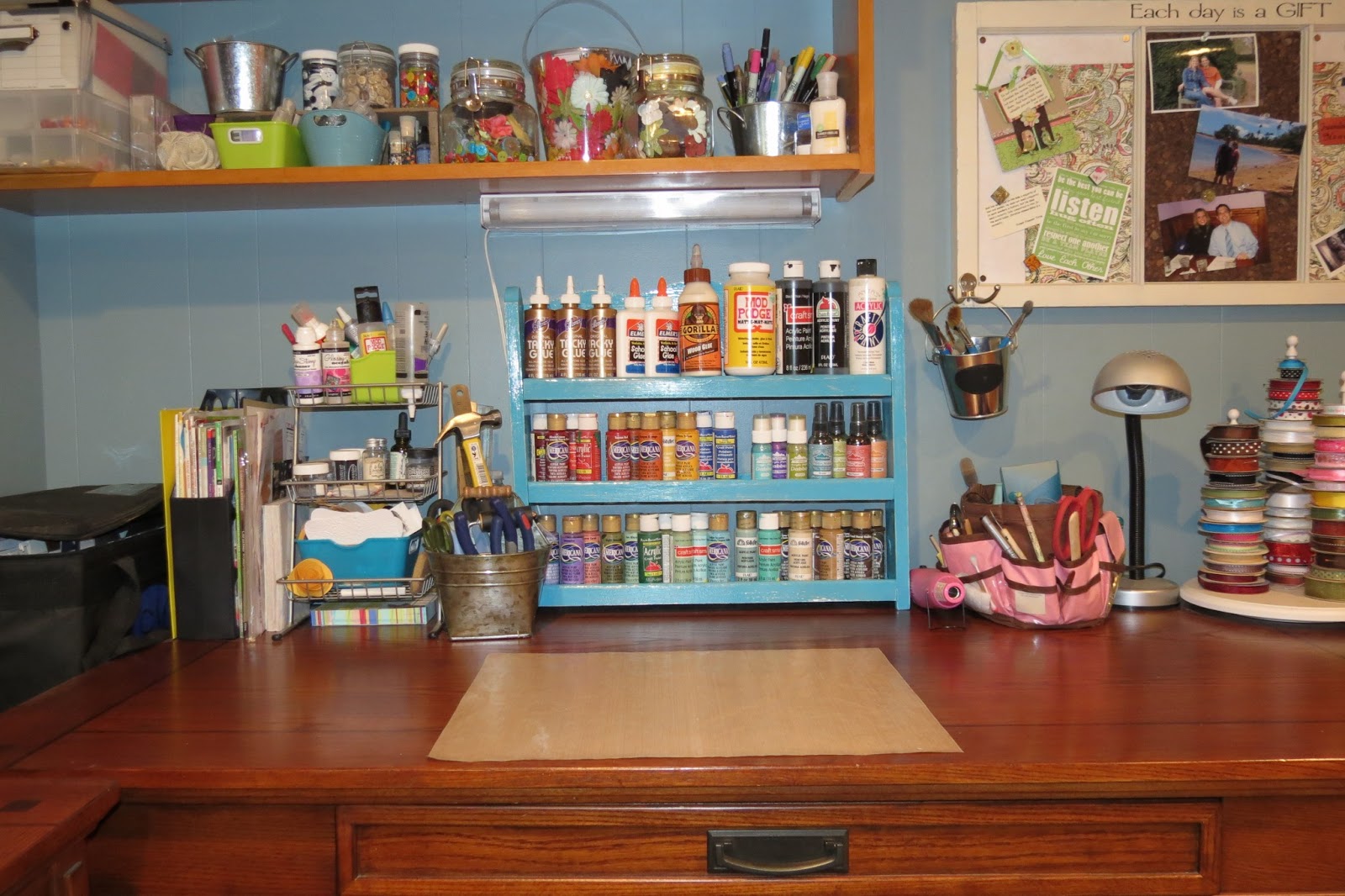 Dippity Dot: Paint Organizer for My Craft Area